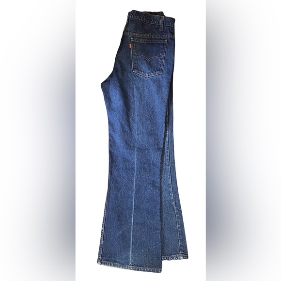 Levi's Other - Levis Orange Tab 575 Flare Bell Bottom Jeans 38 (35)X 32 Vintage Great Condition